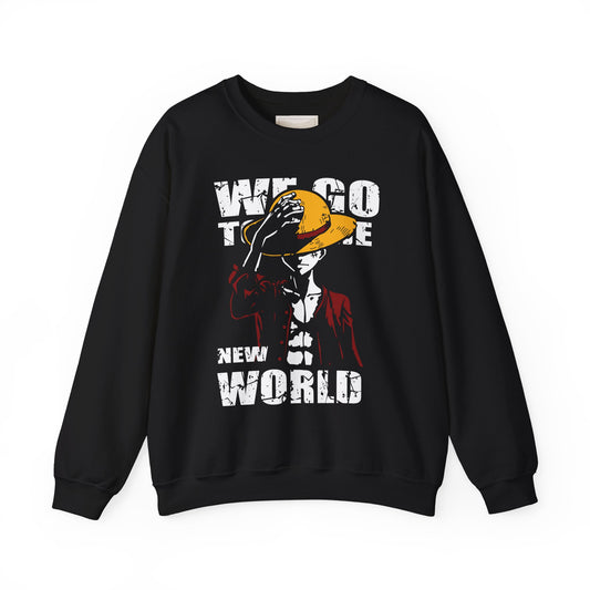 Straw Hat Pirate Graphic Sweatshirt | We Go To The New World