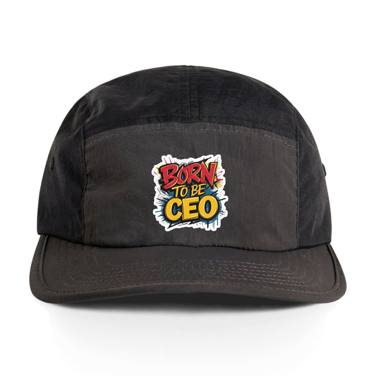 Born to Be CEO cap | Two-Tone Nylon Cap, Embroidered Patch